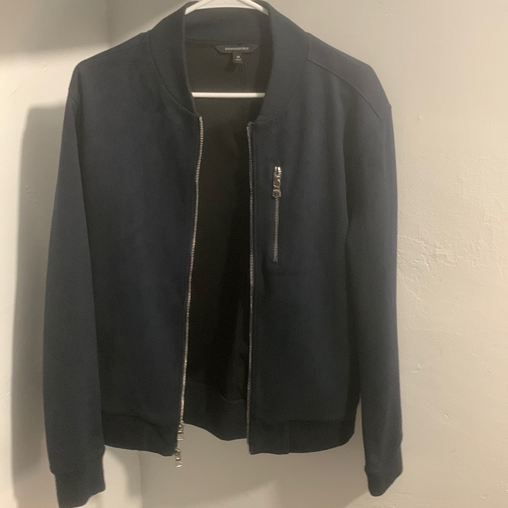 Dark Blue Suede jacket